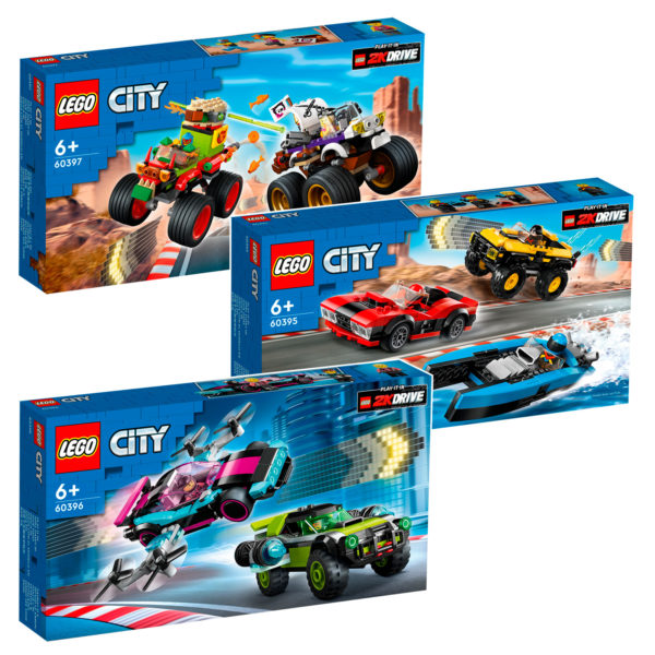 ▻ LEGO CITY 2023 の新機能: LEGO 2K Drive ビデオ ゲームから